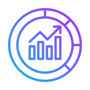 Market Size, Statistics, Data, Report, Analytics icon
