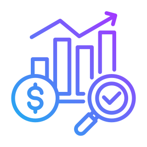 Market Trends, Statistics, Sales, Analytics, Growth icon