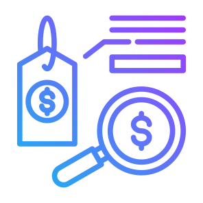 Price, Money, Analysis, Price, Research icon