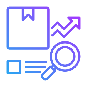 Product Development, Analysis, Research, Growth, Quality Control icon