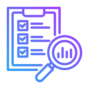 Qualitative Research, Statistics, Research, Survey, Evaluation icon