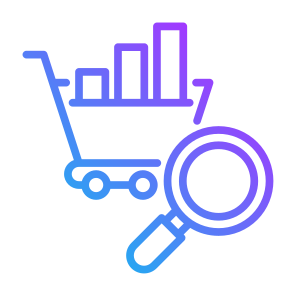 Sales Analytics, Market,  Analysis,  Growth, Retail icon