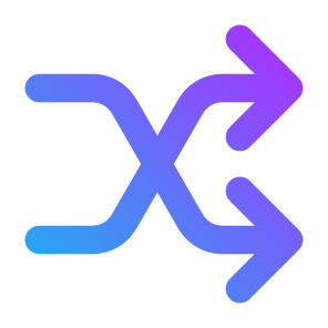 Shuffle, Arrows, Multimedia, Button, Change, Exchange, Changing, Random icon