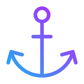 Anchor, Anchor Point, Ship Anchor, Anchor Tool, Anchor Sign,  Sailing, Ship, Marine icon