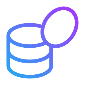 Coins, Money, Cash, Stack, Cost, Currency, Business And Finance, Business icon