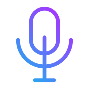 Microphone, Voice, Audio, Electronics, Podcast, Mic, Ui icon