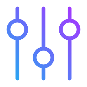 Slider, Equalizer, Adjustment, Tone, Equalization, Music Player, Music And Multimedia, Ui icon