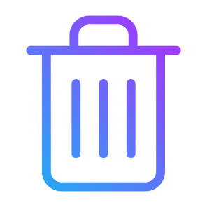 Trash Bin, Ui, Trash Can, Trash, Office, Work, Remove, Delete, Ui icon