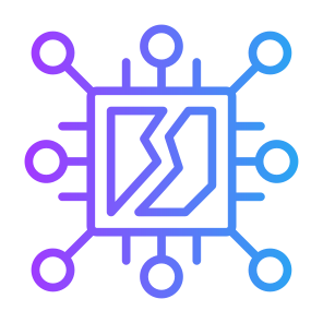 Digital Disruption, Digital, Disruption, Chip, Electronics, Technology icon