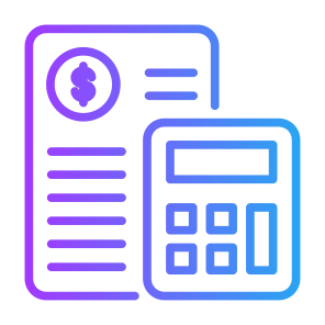 Financial Statement, Document, Financial Report, Tax Calculate, Calculation, Accounting icon