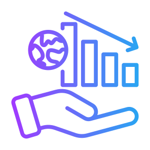 Global Recession, Crisis, Global, Recession, Loss, Decrease icon