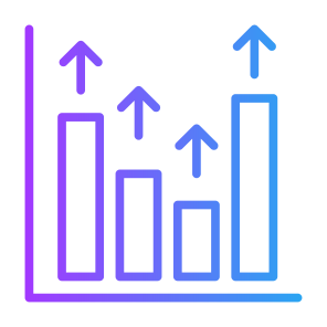Market Increase, Market, Increase, Stock Market, Growth, Gdp   icon