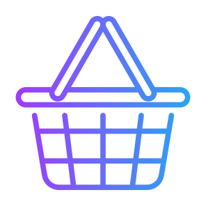 Shopping Basket, Shopping, Basket, Shop, Store, Commerce icon