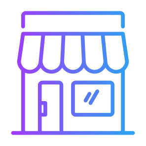 Store, Merchant, Shop, Retail, Commerce, Building icon