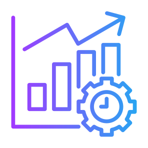 Time To Market, Time, Market, Investment, Growth, Statistics icon