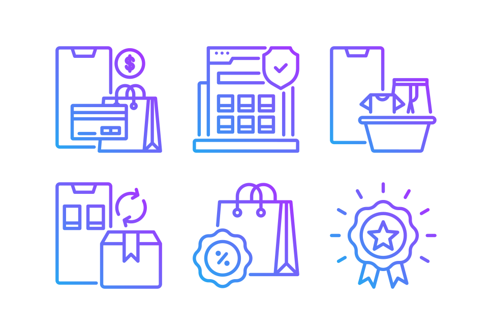 online ecommerce Large Set Preview