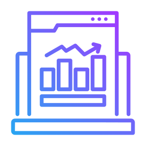Bar Chart, Computer, Diagram, Statistics, Growth, Ecommerce icon