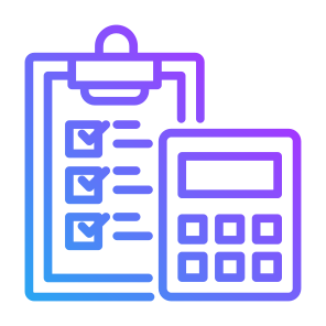 Budget, Checklist, Calculator, Clipboard, Spending, Shopping icon