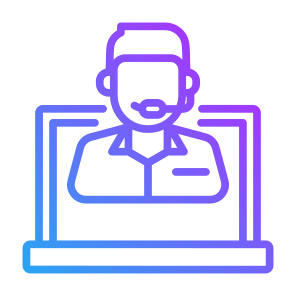 Customer Service Agent,  Call, Mobile Phone, Support, Call Center Agent, Ecommerce icon