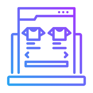 Online Store, Online Shopping, Commerce,  Ecommerce, Website icon