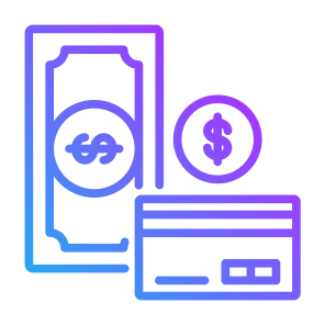 Payment Method, Money, Cash, Currency, Credit Card icon