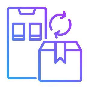 Process, Packing, Product, Ecommerce, Mobile Phone, Shopping , Ecommerce icon