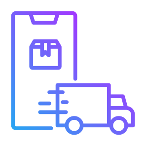 Shipping, Product, Package, Mobile Phone, Online Shopping, Ecommerce icon
