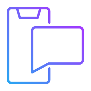 Phone Message, Mobile Message, Mobile Phone, Communications, Chat, Smartphone, Message, Cellphone  icon