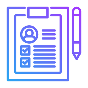 Assessment Employee, Assessment, Employee, Resume, Curriculum Vitae, Evaluation icon