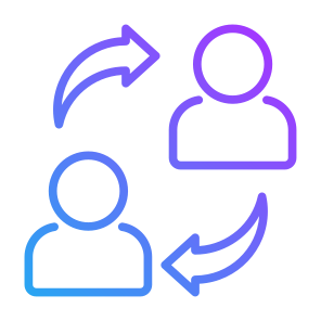 Employee Rotation, Employee, Rotation, Worker, Change, Shift icon