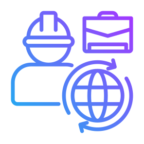 Global Outsourcing, Employee, Labor, Job, Outsourcing, Global icon
