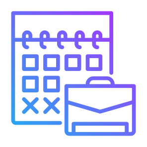 Leave Work, Leave, Work, Holiday, Time And Date, Labour Day icon