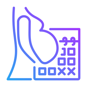 Maternity Leave, Maternity, Leave, Calendar, Parental, Time And Date icon