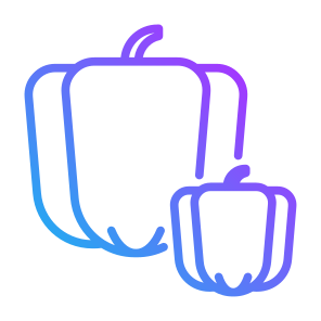 Bell Pepper, Vegetable, Vegetarian, Food, Food And Restaurant icon