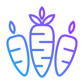 Carrot, Vegetable, Vegetarian, Healthy Food, Food And Restaurant icon