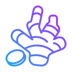 Ginger, Vegetable, Vegetarian, Healthy Food, Food And Restaurant icon