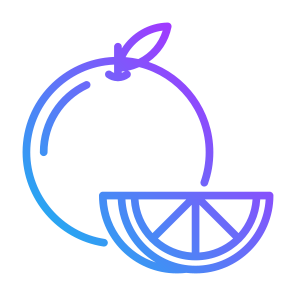 Orange, Fruit, Vegetarian, Healthy Food, Food And Restaurant icon