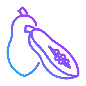 Papaya, Fruit, Food, Healthy Food, Food And Restaurant icon