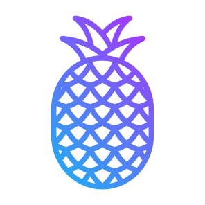 Pineapple, Fruit, Food, Healthy Food, Food And Restaurant icon