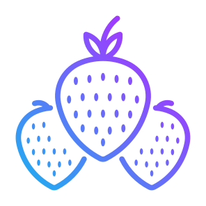 Strawberry, Fruit, Food, Healthy Food, Food And Restaurant icon