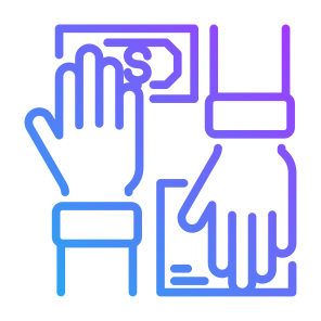 Bribe, Document, Licensing, Dollar, Corruption icon