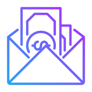 Envelope, Money, Corruption, Bribe, Illicit icon