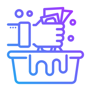 Money Laundering, Banknote, Money, Hand Gesture, Laundering icon