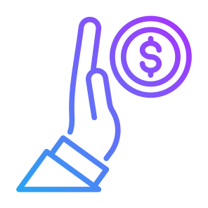 Money Refuse, Refuse, Money, Dollar, Decline, Hand Gesture icon