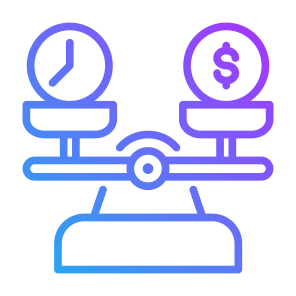 Balance, Time Is Money, Money, Time, Weight Scale icon