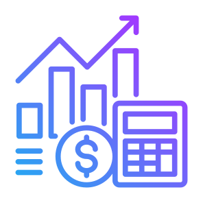 Calculate, Money, Calculator, Cost, Statistics  icon