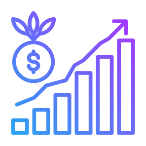 Growth, Investment, Grow Up, Profit, Money  icon