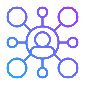 Network, Networking, User, Connect, Social Network  icon