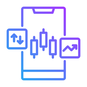 Trading App, Candlestick, Stock Exchange, Stock Market, Trading  icon