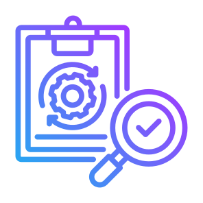 Controlling, Process, Audit, Inspection, Quality Control icon